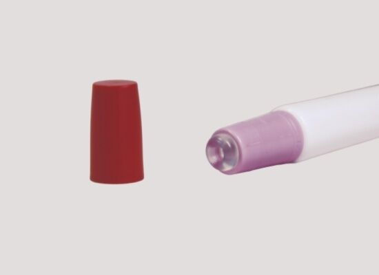 D19mm 10-25ml 입술 연약 및 화장품용 사용자 정의 가능한 부드러운 실리콘 압축 튜브
